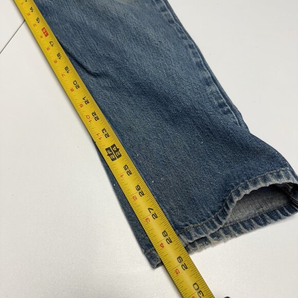 Vintage Naked & Famous Indigo Selvedge Jeans Mens 33 (32x28.5) Y2K Weirdguy - Picture 16 of 16